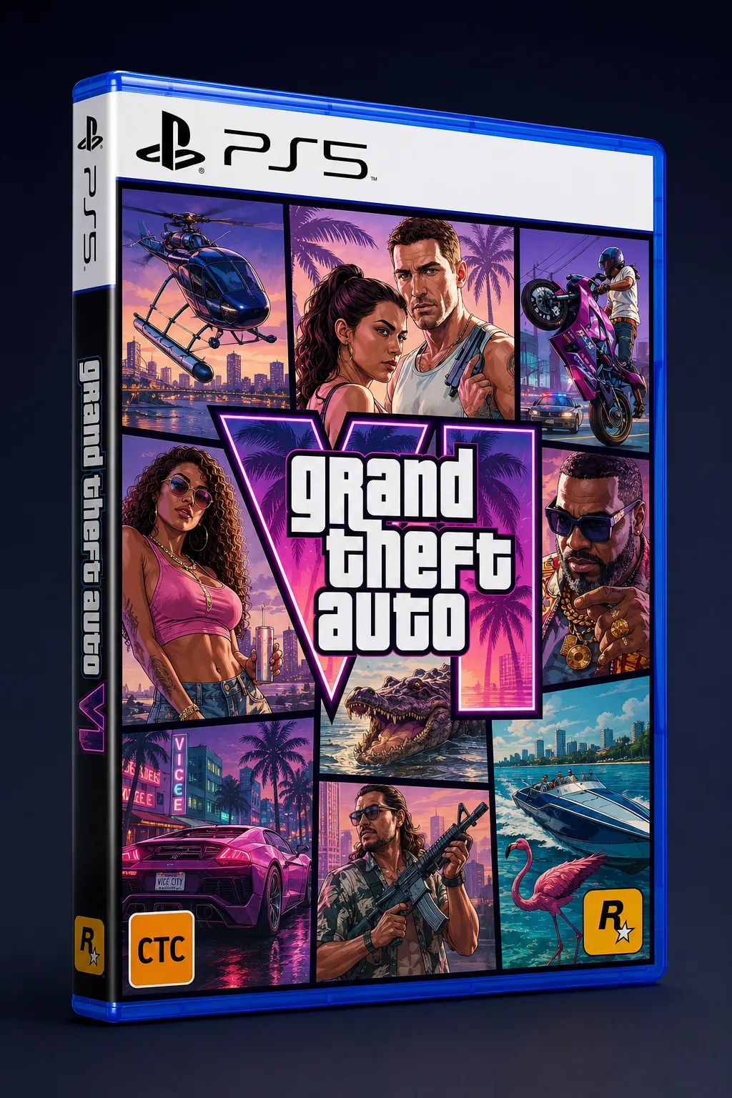 PS5 physical case